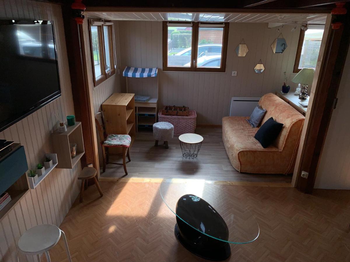 Chaleureux Chalet En Bord De Mer Merville-Franceville-Plage Ngoại thất bức ảnh