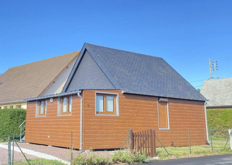 Chaleureux Chalet En Bord De Mer Merville-Franceville-Plage Ngoại thất bức ảnh