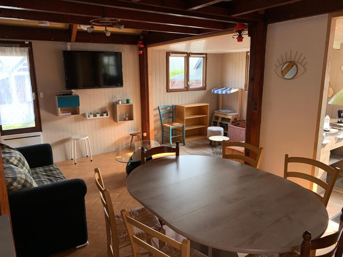 Chaleureux Chalet En Bord De Mer Merville-Franceville-Plage Ngoại thất bức ảnh
