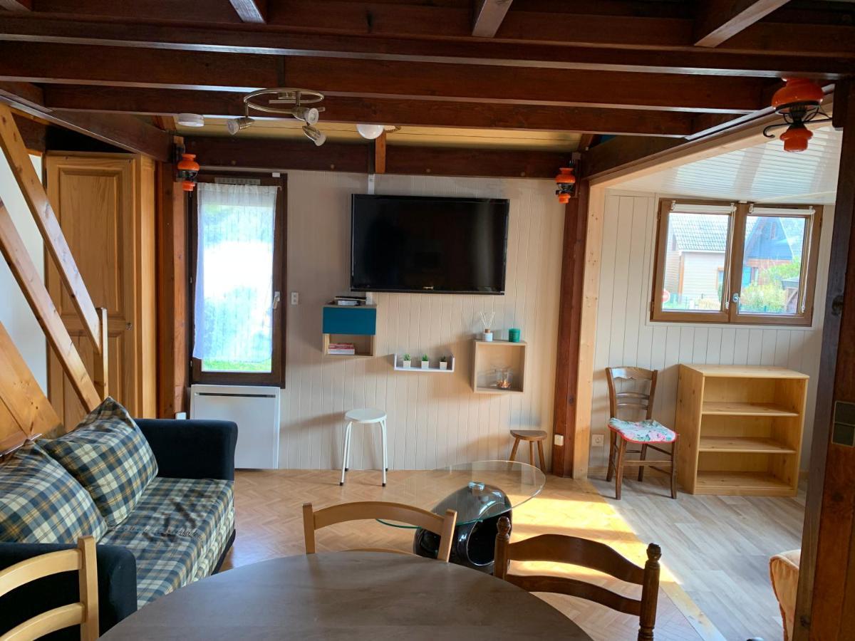 Chaleureux Chalet En Bord De Mer Merville-Franceville-Plage Ngoại thất bức ảnh
